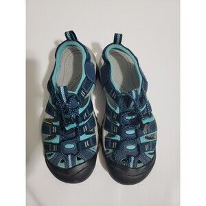 KEEN Newport H2 Women's Closed Toe Water Hiker Sandal Turquoise/Gray